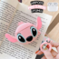 Airpods Pro 2.Nesil Uyumlu Pembe Stitch Figürlü Kulaklık Kılıfı