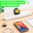 Hoodie Sünger Bob Şarj Başlığı Ve Kablo Koruyucu Seti, Apple 18w-20w Şarj Adaptörü Set