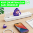 Hoodie Patrick Yıldız Şarj Başlığı Ve Kablo Koruyucu Seti, Apple 18w-20w Şarj Adaptörü Set