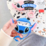 Airpods Pro 2. Nesil Uyumlu Mavi Stitch Figürlü Kulaklık Kılıfı