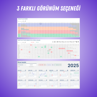 YILLIK DİNAMİK TAKVİM