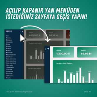 EXCEL ERP - TEK EXCEL İLE TÜM ŞİRKETİ YÖNETİN!
