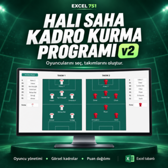 Halı Saha Kadro Kurma Programı v2