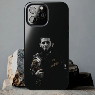 İslam Makhachev Tasarımlı Flexible Cam Telefon Kılıfı 
