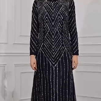 Taşlı abiye