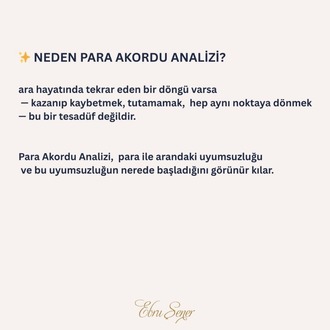 PARA AKORDU ANALİZİ