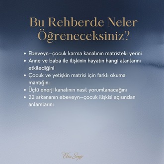 Kader Matrisinde Ebeveyn-Çocuk İlişkisi Temel Kursu