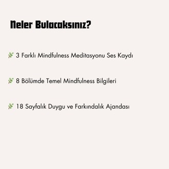 Mindfulness Çalışma Kitabı: Zihinsel Denge ve Duygusal Dönüşüm İçin Rehberiniz