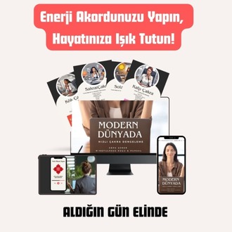 Modern Dünyada 7 Çakra Akoru Seti