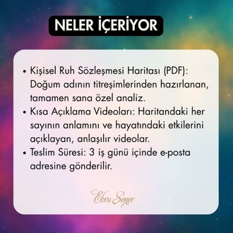 Dijital Ruh Planı Okuması  