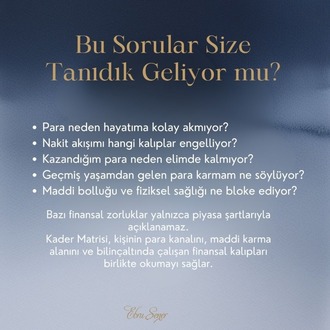Para Kanalı ve Maddi Karma Temel Kursu