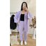 Lila Kimono Takım