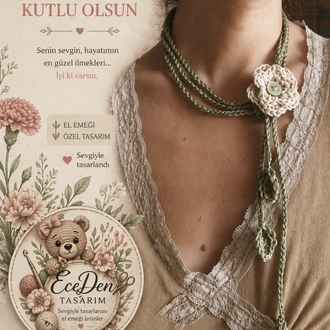 El emeği zarif kolyeler 