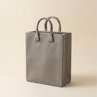 Paper Bag Vase Template: DIY Slab Building Pottery (Printable PDF Download A4 size)