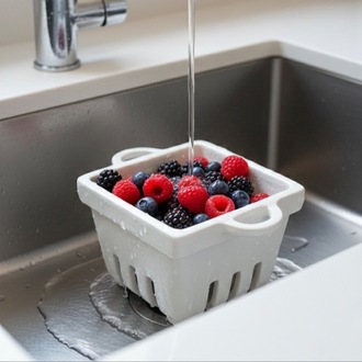 Berry Bowl Template - Printable PDF