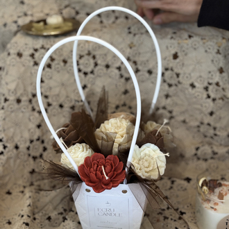 Mini candle bouqet