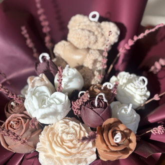 Floral Candle Bouquet 