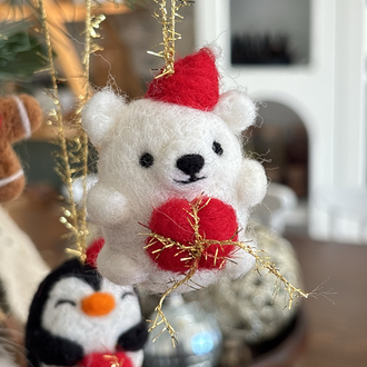 Christmas Friends Broş