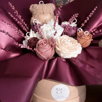 Floral Candle Bouquet 