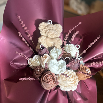 Floral Candle Bouquet 