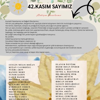 42.SAYI ARALIK -2025
