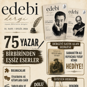 EDEBİ DERGİ – 51. SAYI | EYLÜL 2026