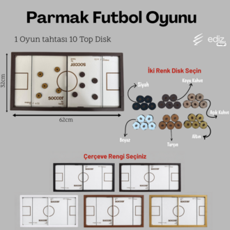 Ahşap Parmak Futbol Oyunu