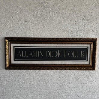Allah'ın Dediği Olur Tablo