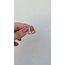 Diken detaylı taşlı küpe/ÇELİK