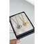 love opal taşlı kanatlı kolye |ÇELİK