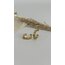 Gold kabartmalı yılan halka küpe/ÇELİK