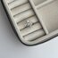 Silver sedefli yıldız taşlı kıvrımlı yüzük /ALTIN KAPLAMA