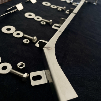 Vw Golf 6 Ön Tampon Güçlendirme Braket Takımı