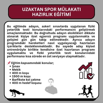 Spor Mülakatı Hazırlık Paketi