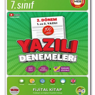 7.Sınıf Tonguç Akademi 2.Dönem Yazılı Kitabı + 7.Sınıf Yazılı Seti