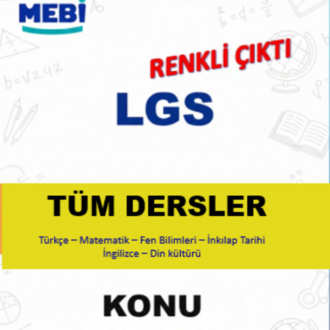 LGS MEBİ Tüm Dersler Konu Anlatımı