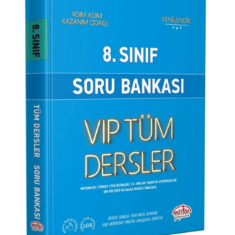 8.Sınıf Tüm Dersler Soru Bankası + Yazılı Seti