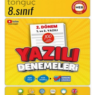 8.Sınıf 2.Dönem yazılı Hazırlık kitapları - 3 Kitap