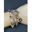 (G001) ÇOKLU SIRALI AMETİST BİLEKLİK