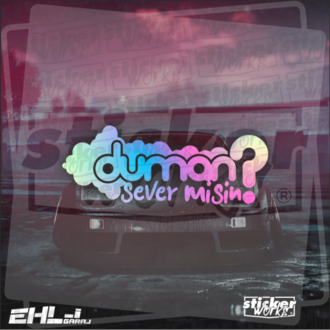 Duman Sever misin ? Sticker