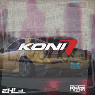 Koni Sticker