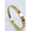 Çelik Cartier Kelepçe  19CM Gold