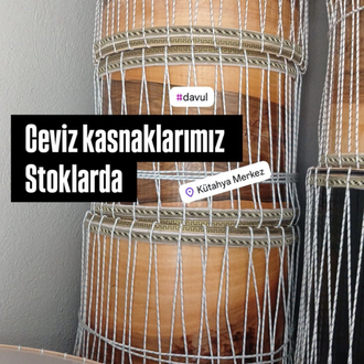 Ceviz kasnak eker percussion