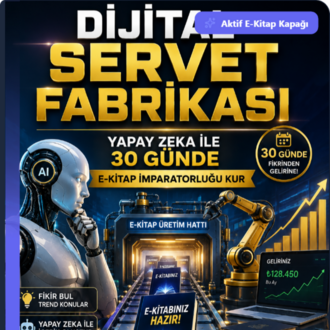 Dijital Servet Fabrikası Yapay Zeka İle 30 Günde E-Kitap İmparatorluğu Kur