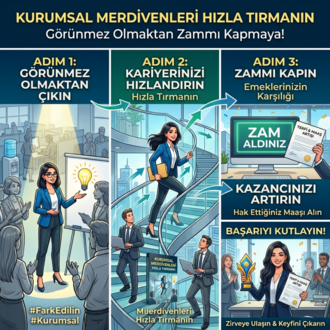 Kurumsal Merdivenleri Hızla Tırmanın: Görünmez Olmaktan Zammı Kapmaya!