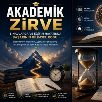 Akademik Zirve: Sınavlarda ve Eğitim Hayatında Başarının Bilimsel Kodu