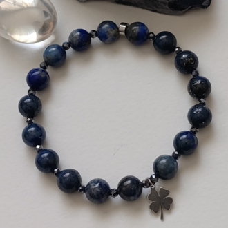 Ruhun Kozmik Rehberi Lapis Lazuli & Therahertz Bileklik 