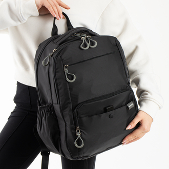 Sanmorris Unisex Suya Dayanikli 7 Bölmeli Parasüt Kumas Laptop BölmeliGünlük Sirt Çantası