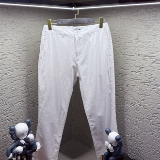 LACOSTE PREMİUM KETEN PANTOLON BEYAZ