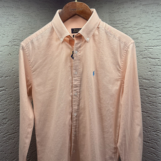 POLO RALPH LAUREN KETEN GÖMLEK PEMBE